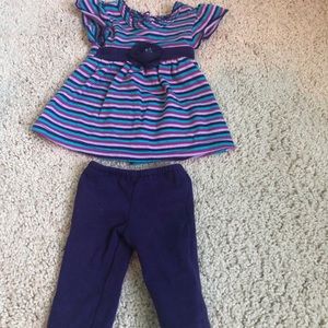 Purple Dress w/leggings (DOES NOT COME WITH DOLL)